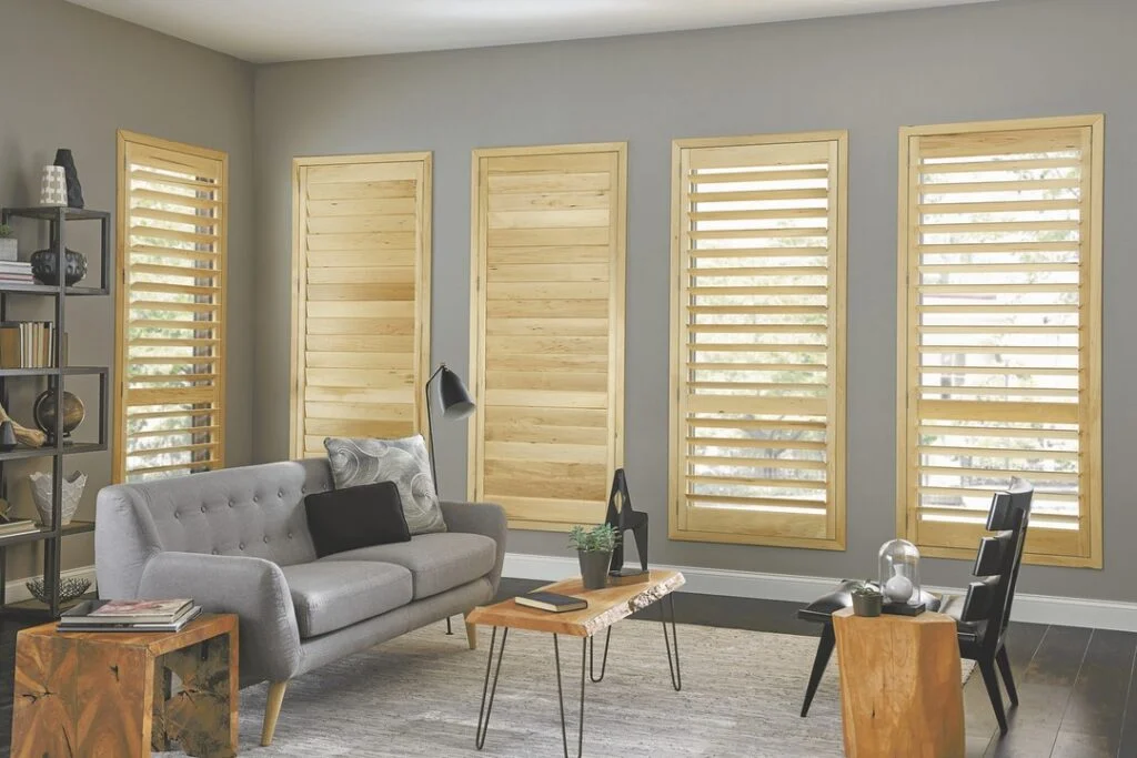 Wood-Look Plantation Shutters