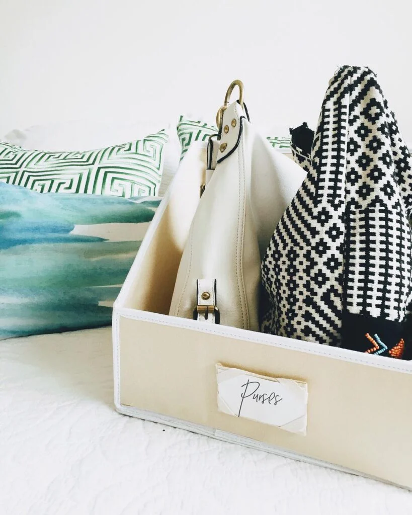 Basket Purse Storage