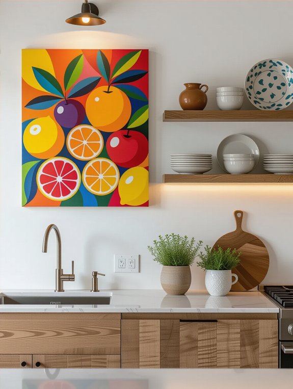 kitchen wall art ideas