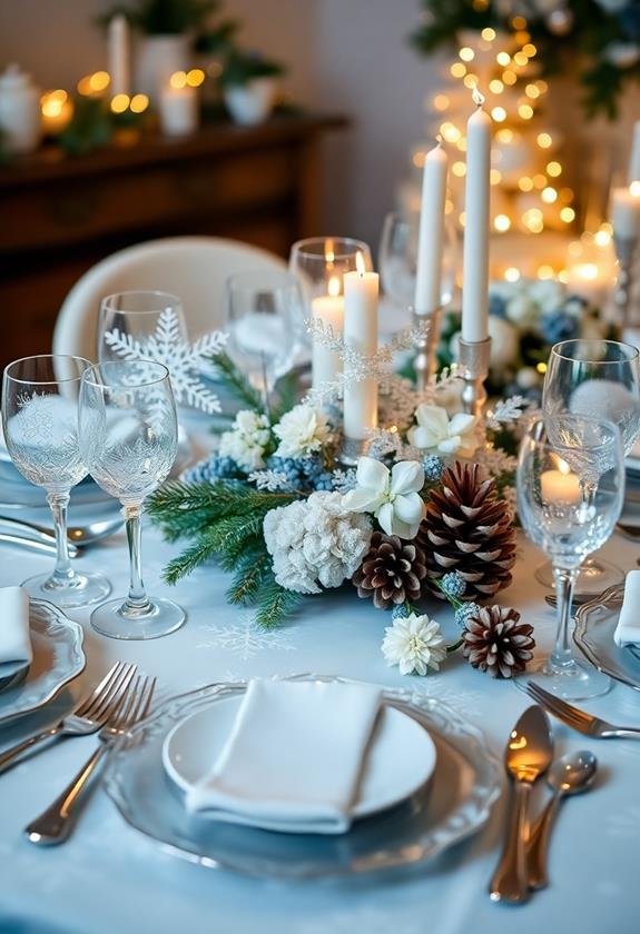 winter wonderland christmas table