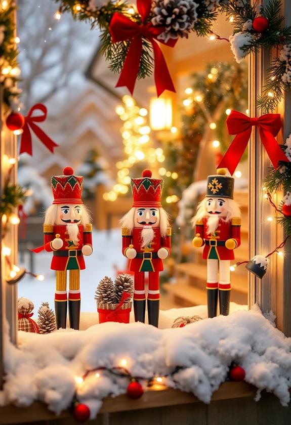nutcracker window decorations