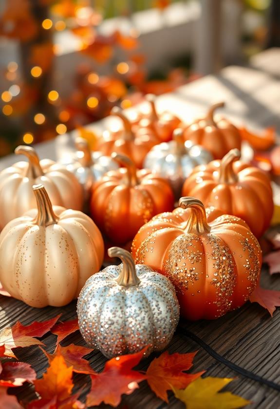 sparkling glamorous shine