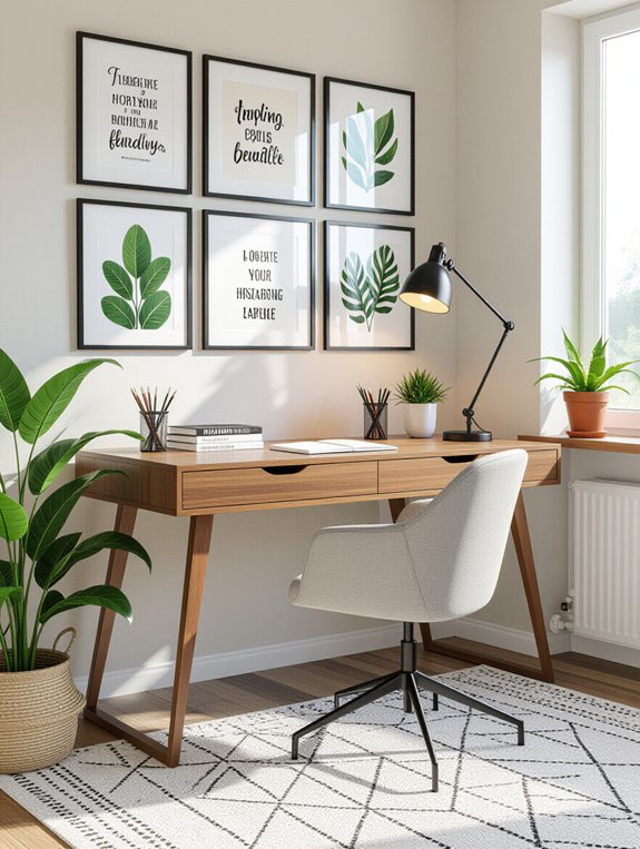 motivational gallery wall ideas