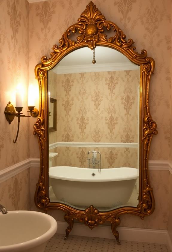 timeless retro mirror designs