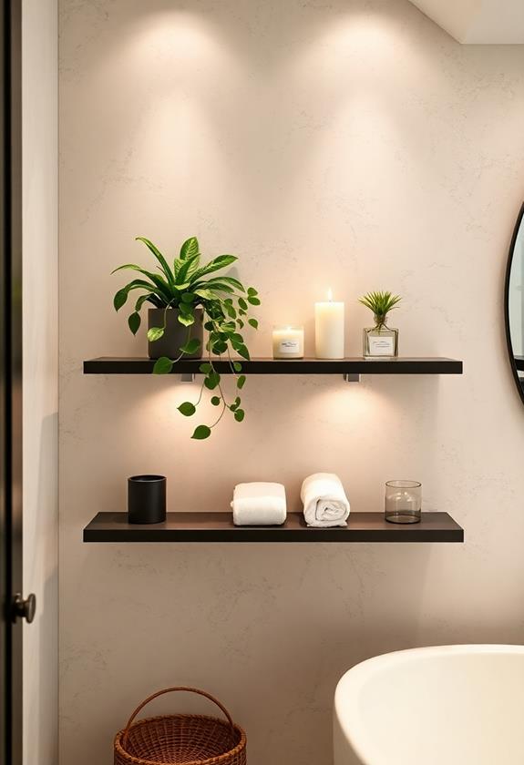 stylish wall mounted storage solution