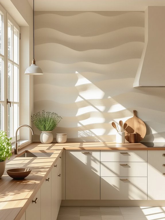 minimalist textured wallpaper design