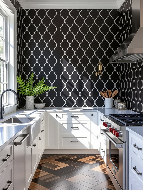 bold black and white elegance