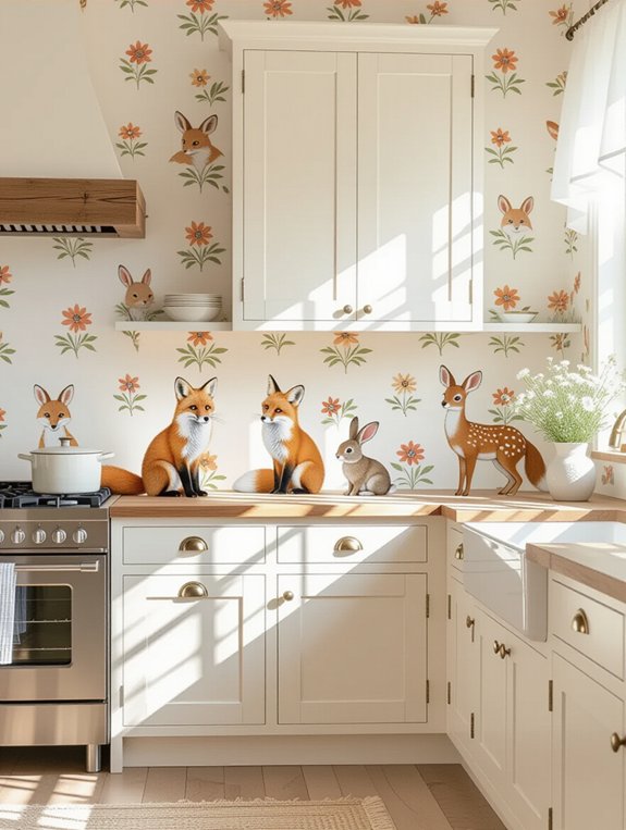 whimsical animal kitchen decor