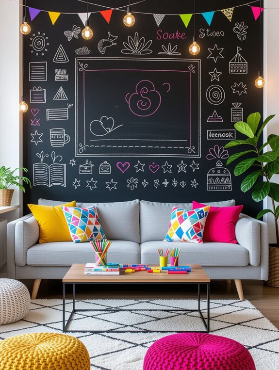 interactive creative wall decor