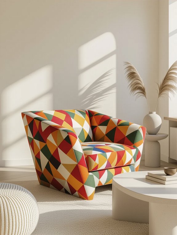 unique geometric chair choices
