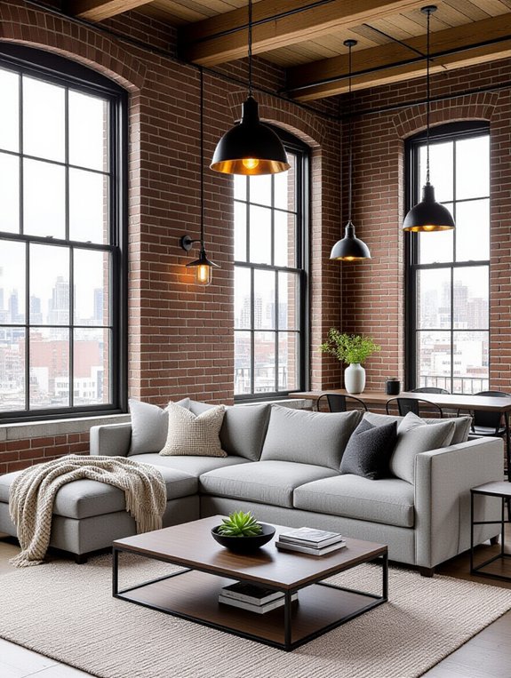 sleek sofa minimalist decor