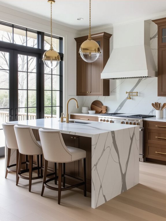 functional kitchen island extension