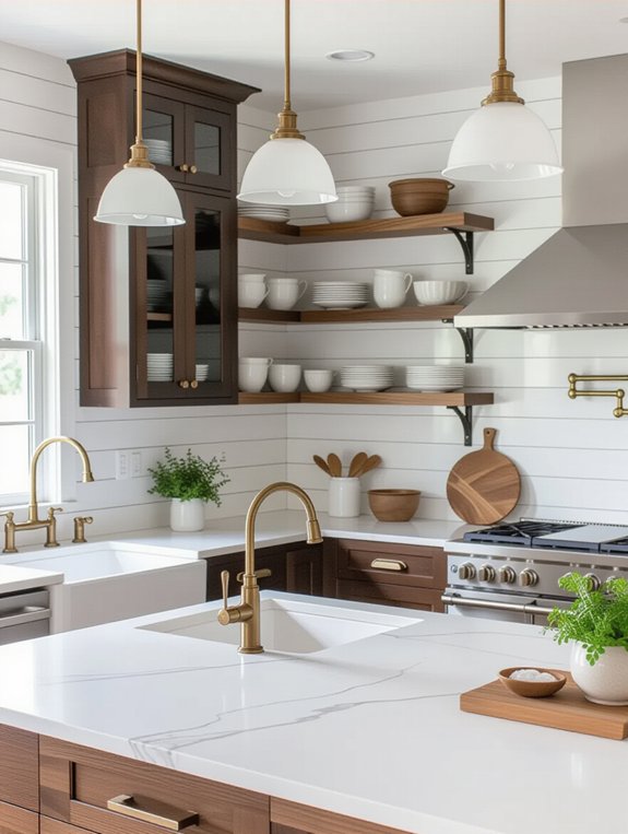 rustic contemporary kitchen design