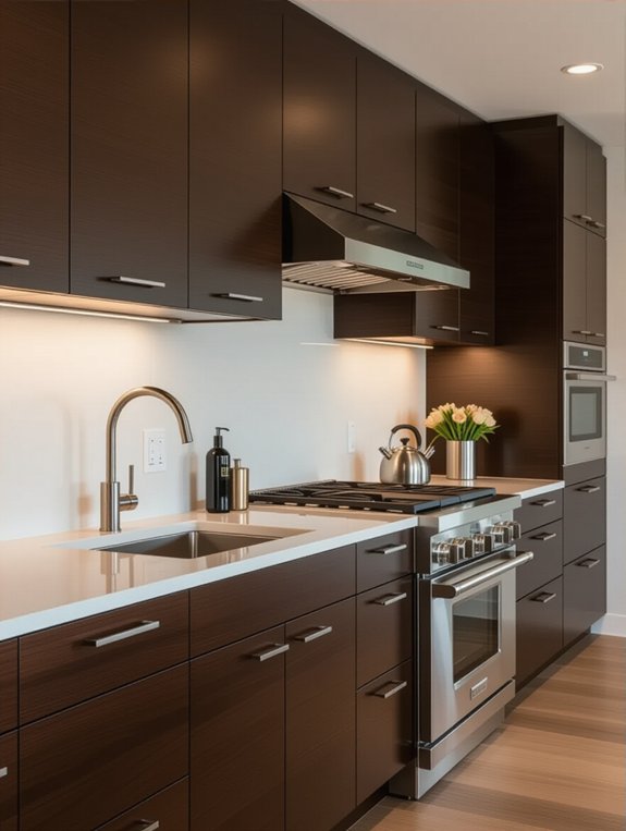 sleek modern kitchen elegance