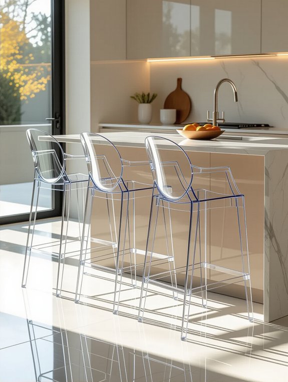 sleek lightweight modern seating