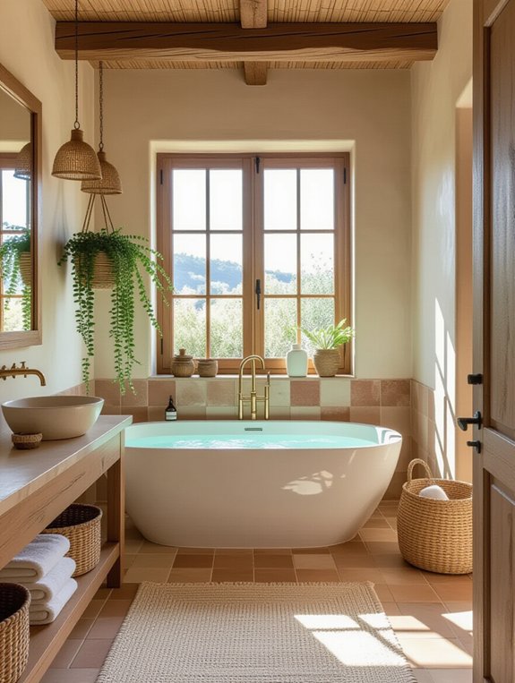 warm earthy color scheme
