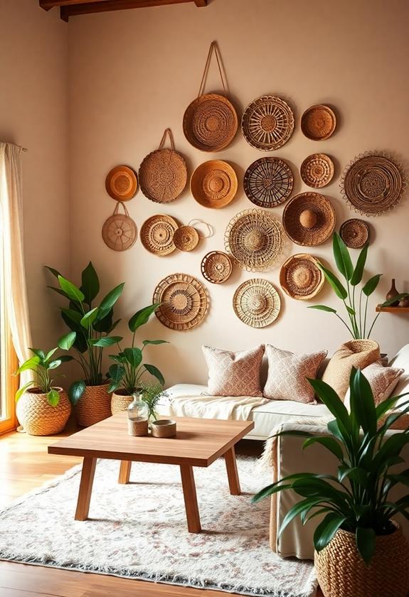 woven storage baskets
