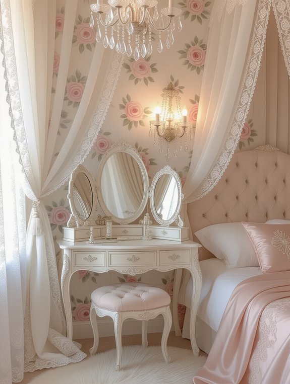 romantic coquette inspired decor