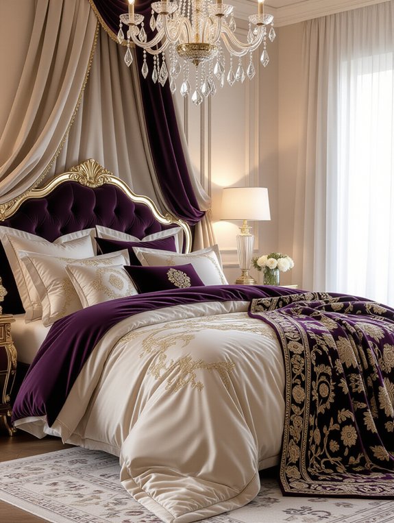 opulent bedding selections