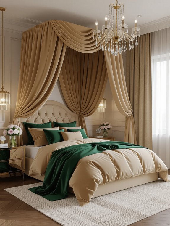romantic canopy bed inspirations