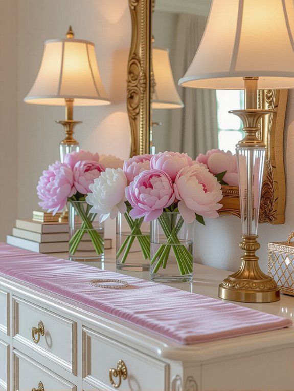 stylish dresser arrangements