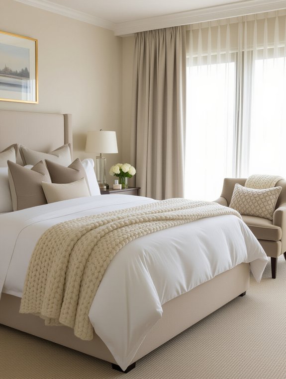 layered textiles for coziness