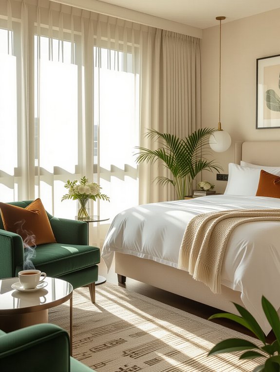 cozy sitting area enhancement