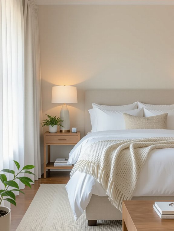 clutter free hotel bedroom tips