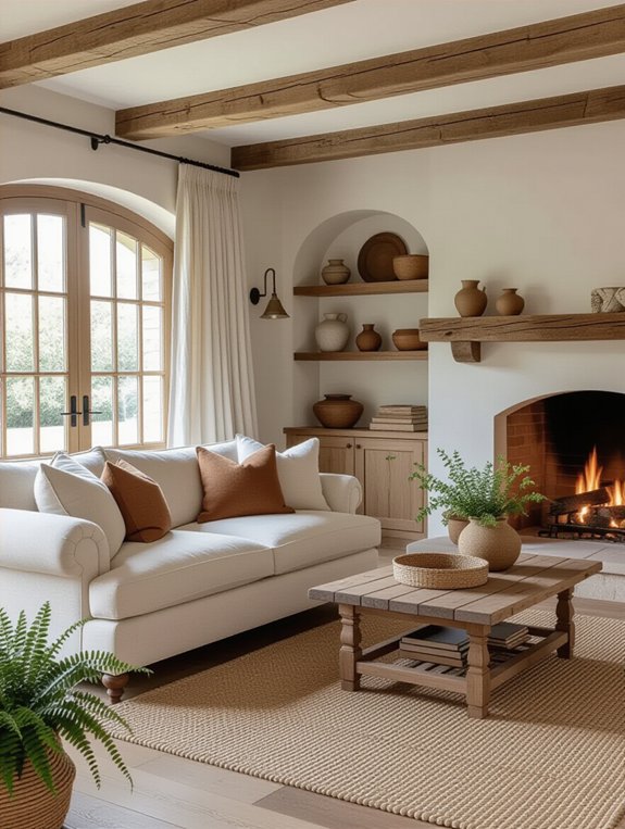 natural materials for coziness