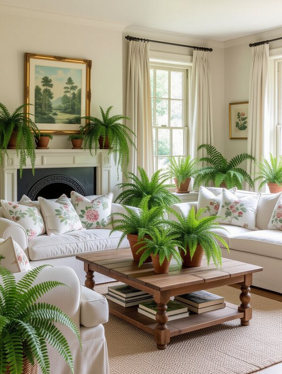 botanical elements for decor