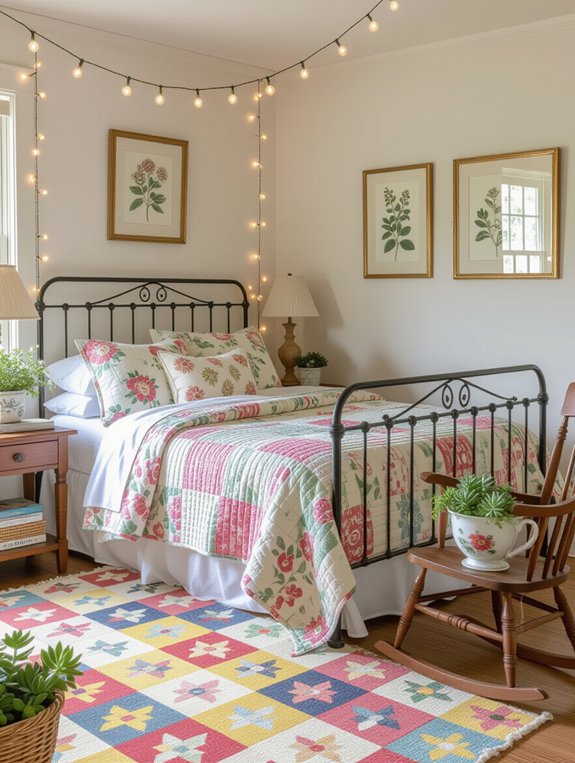 whimsical cottage bedroom decor