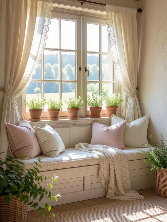 cozy cushions warm lighting