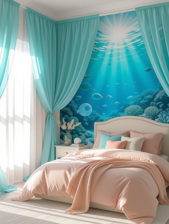 ocean inspired bedroom