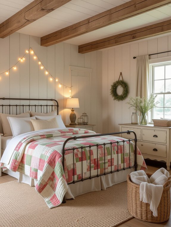 rustic farmhouse bedroom