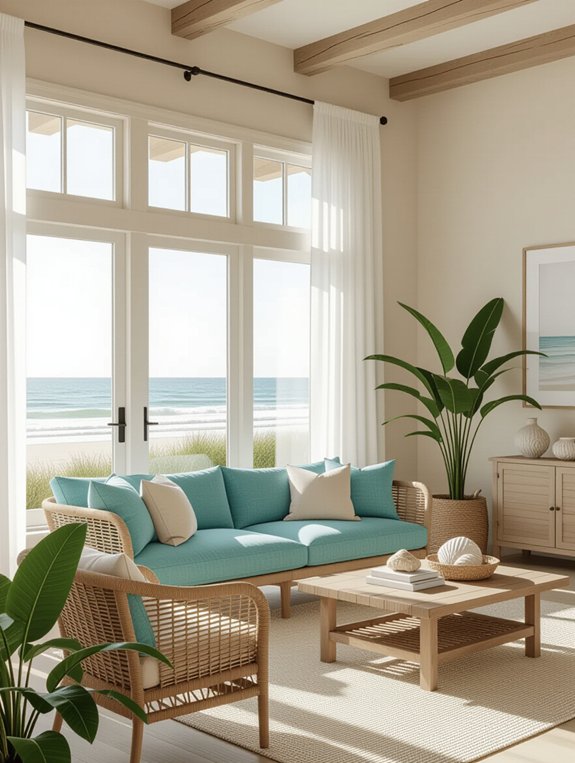 serene coastal retreat design