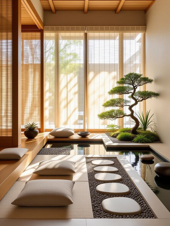 calm natural serene space