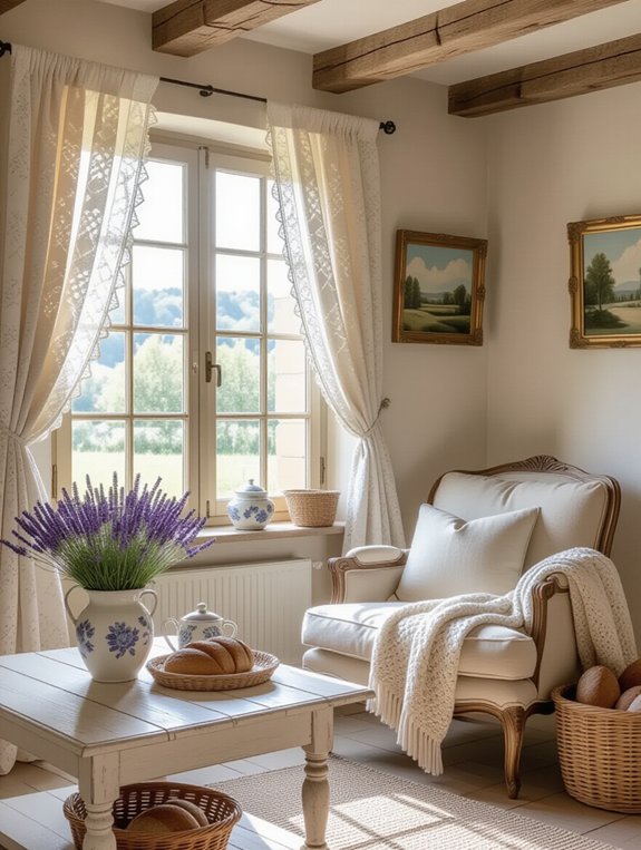 rustic charm and coziness