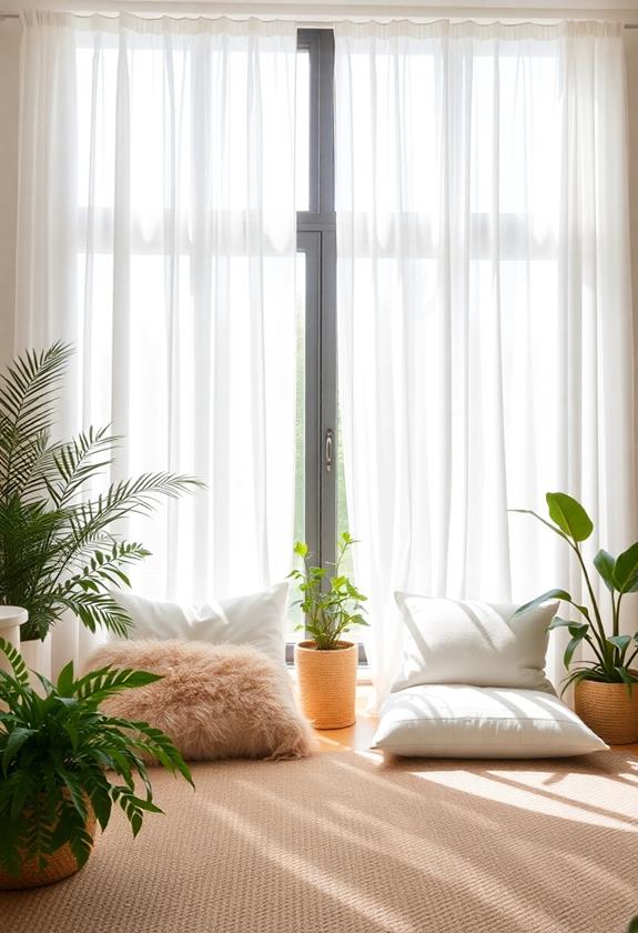 light filtering fabric drapes