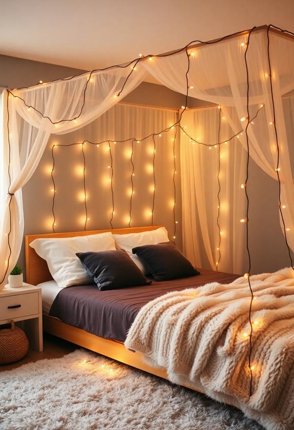 illuminate with string lights