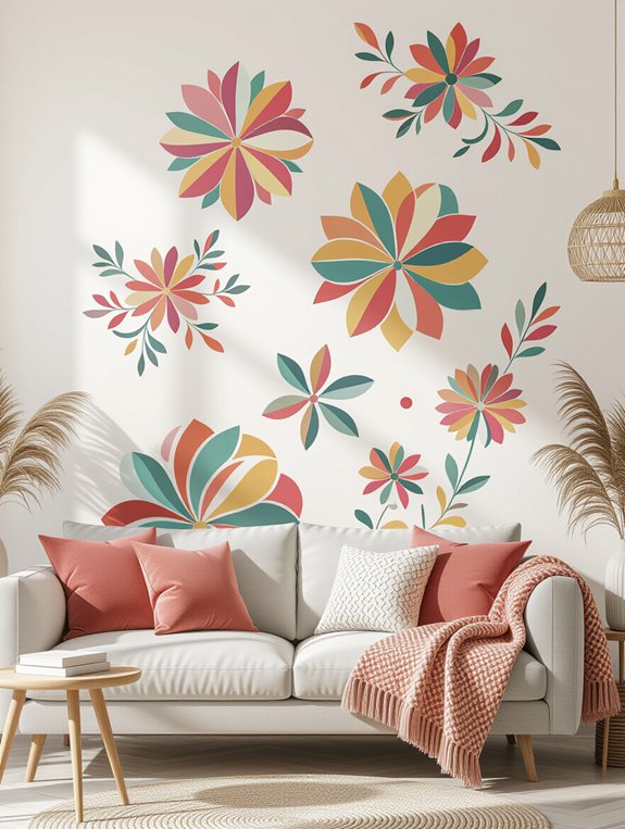 removable stylish wall decals