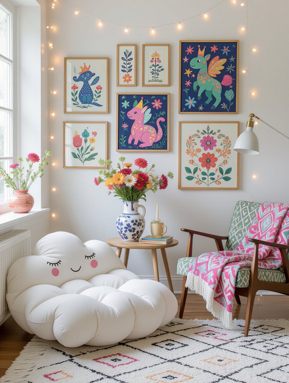 eclectic whimsical decor