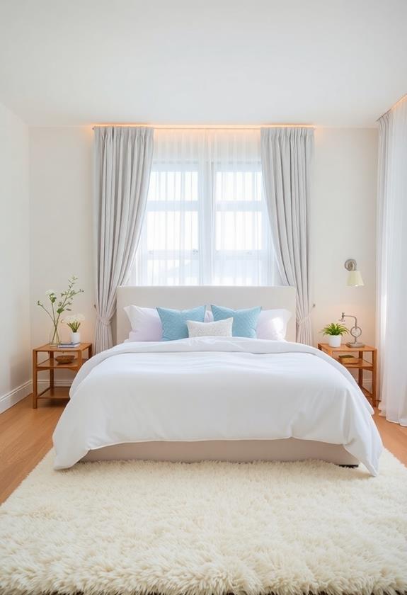 calming bedroom color palette