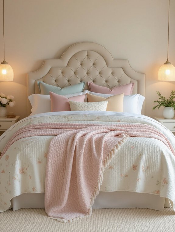 layered bedding for comfort