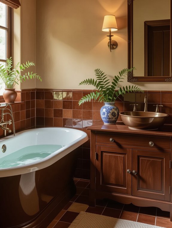 vintage-inspired bathroom fixtures