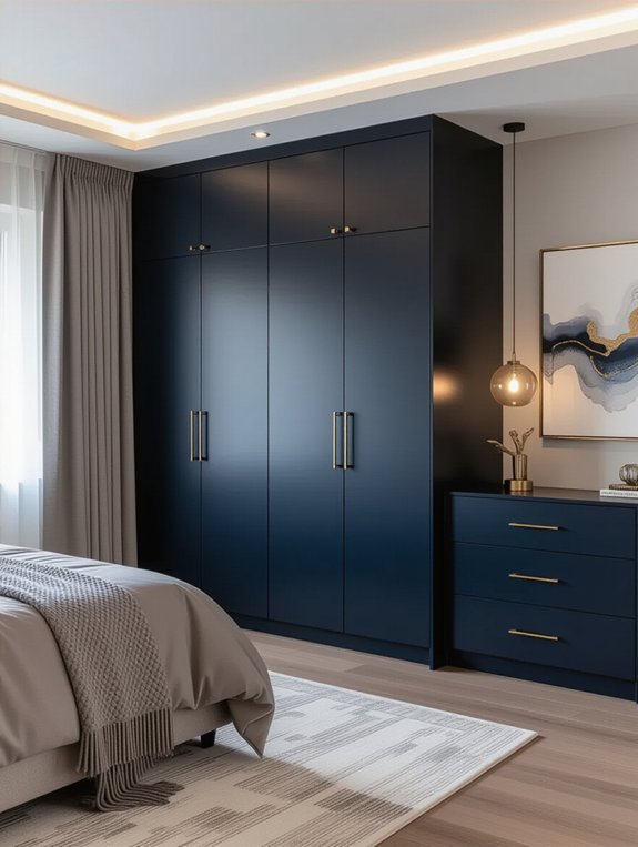 serene sophisticated midnight navy