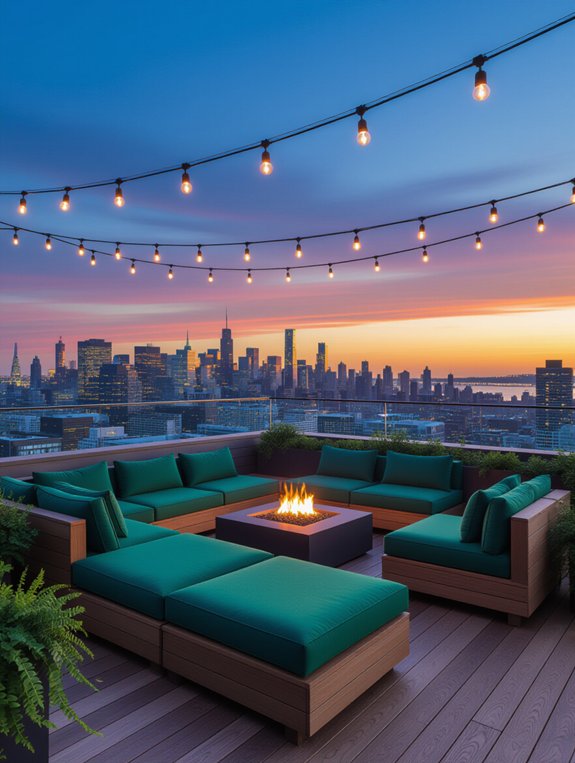 rooftop scenic lounge