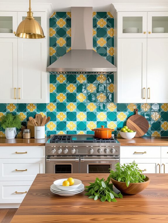 bold backsplash design ideas