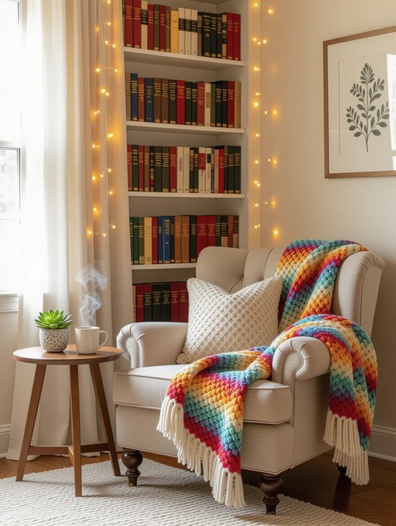 essentials for a cozy reading nook