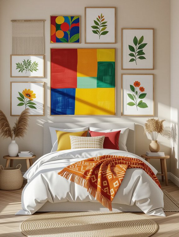 personalized bedroom wall art