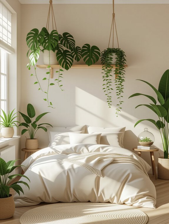 indoor plants for bedroom ambiance